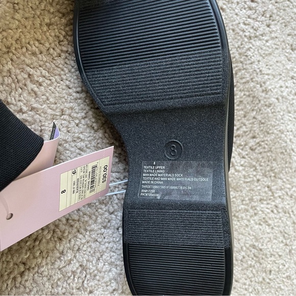 a new days black slides/sandals size 8 - Picture 7 of 8